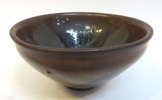 Appraisal: Hare's Fur Glaze Bowl The glaze looks like the fine