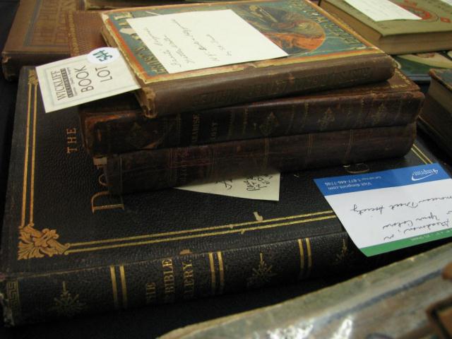 Appraisal: Four Antique Christian Books including ''Sermons on Various Subjects'' Henry