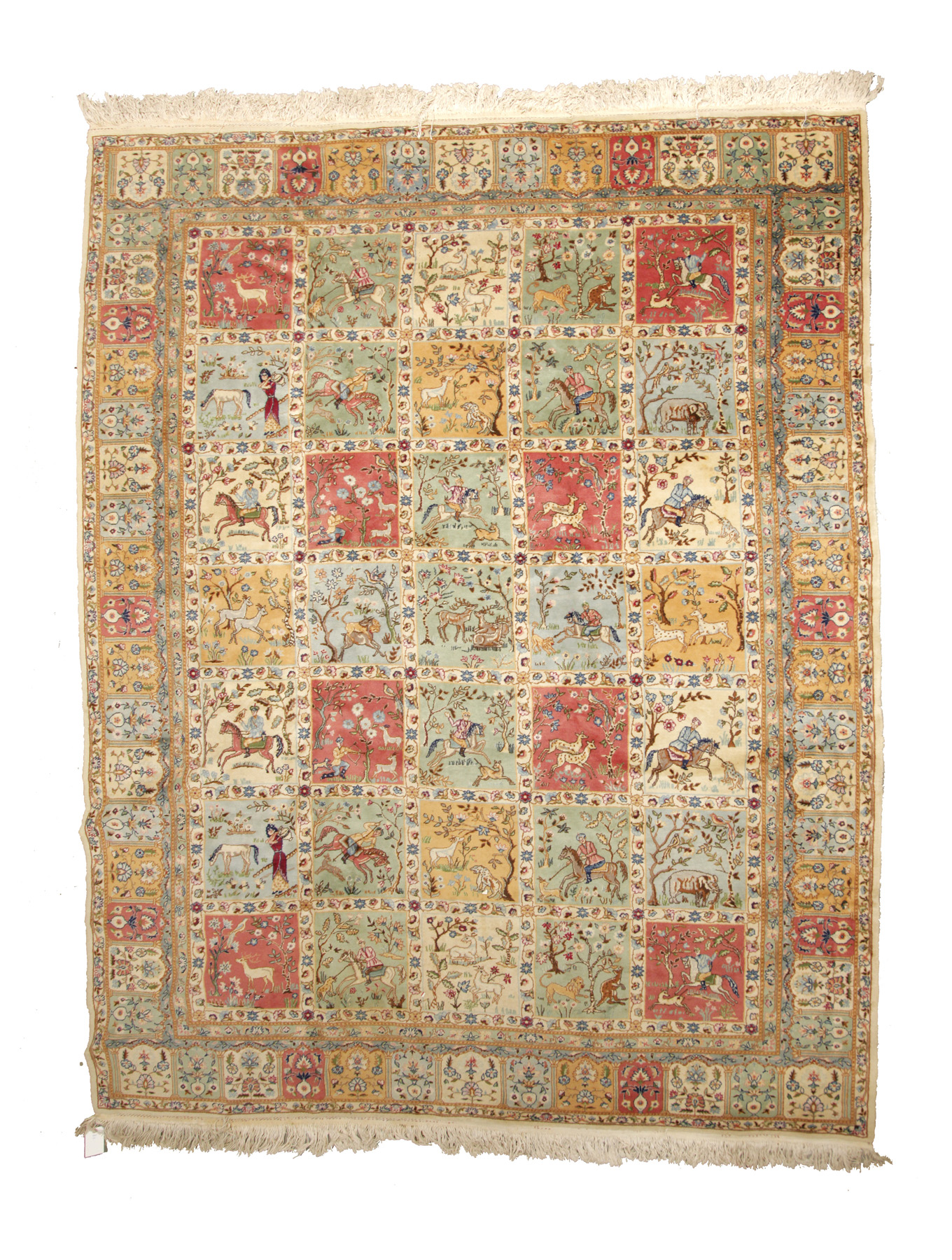 Appraisal: ORIENTAL RUG Second half- th century Room size Bakhtiari with