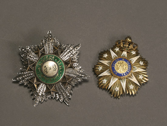 Appraisal: Two Parcel Silver Gilt and Enamel 'Order of the Star'