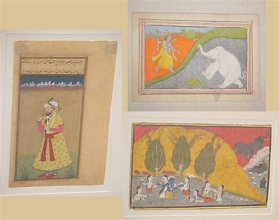 Appraisal: Indian painting Rajasthan th C th C