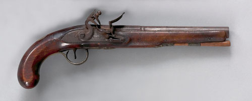 Appraisal: English flintlock trade pistol made by Ketland Co London approx