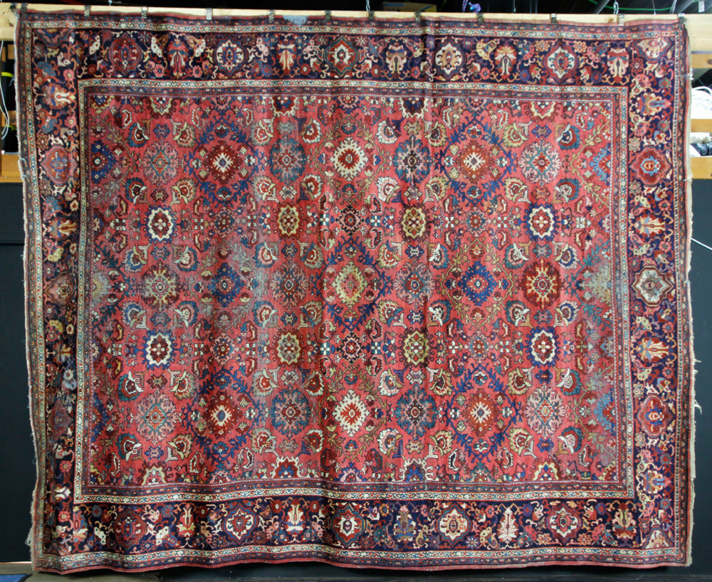 Appraisal: - Early th C Persian Mahal Rug Early th century