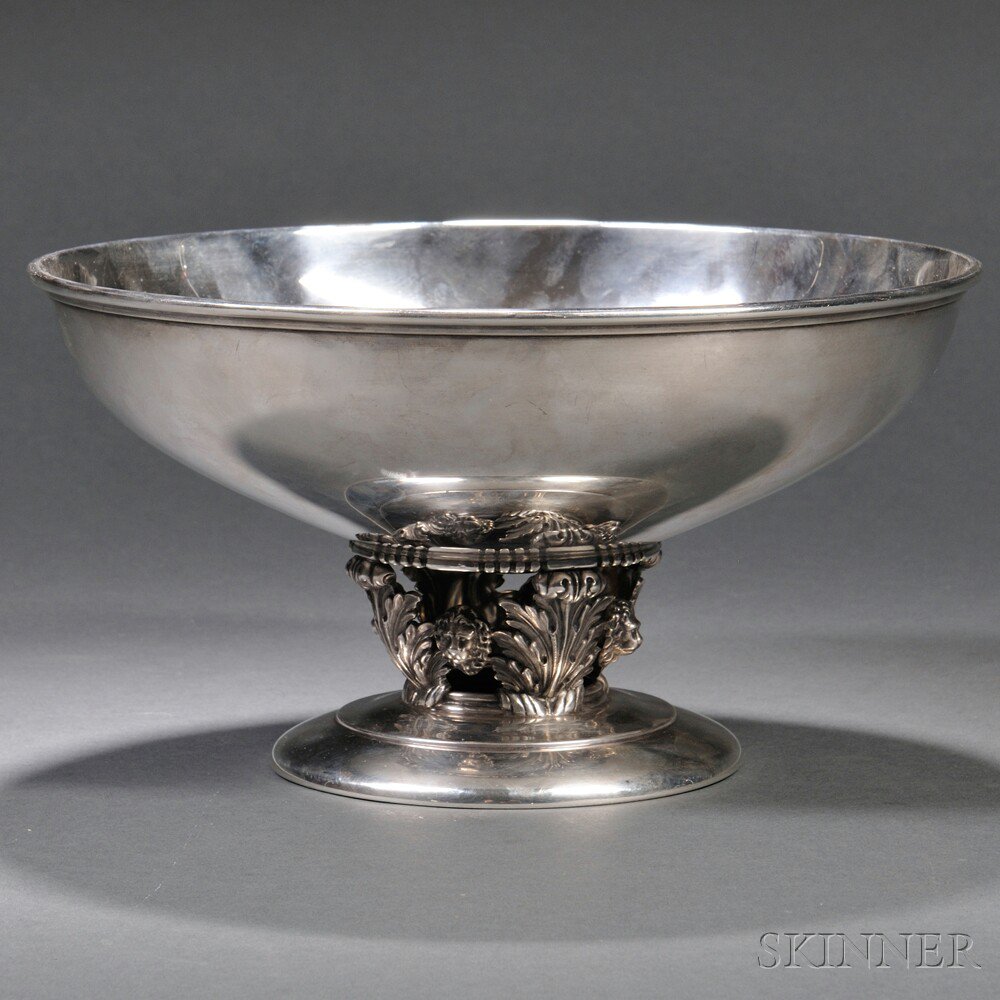 Appraisal: Quaker Silver Co Sterling Silver Bowl North Attleboro Massachusetts mid-