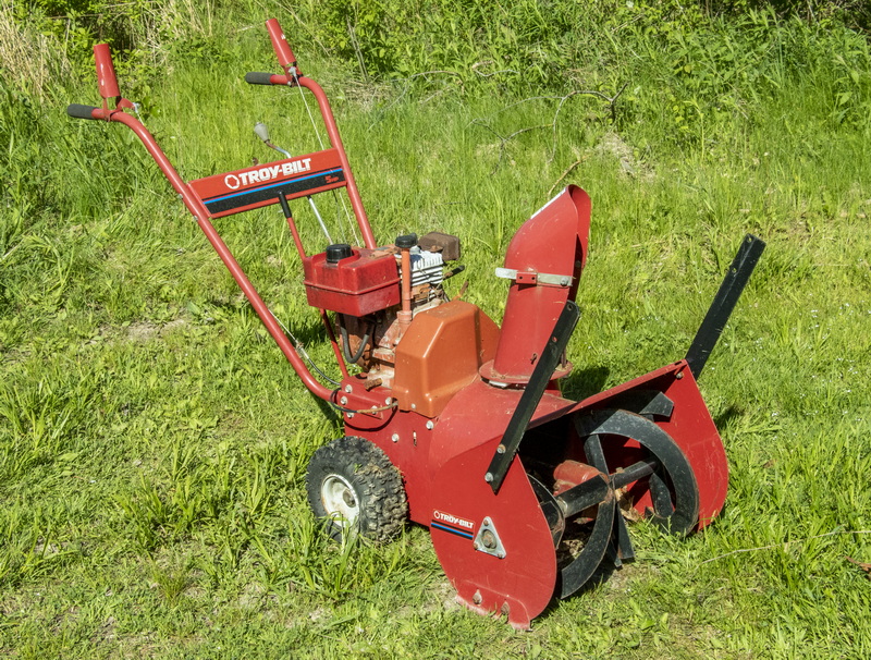 Appraisal: TROY-BILT SNOWBLOWER Model RS with HP motor Not observed running