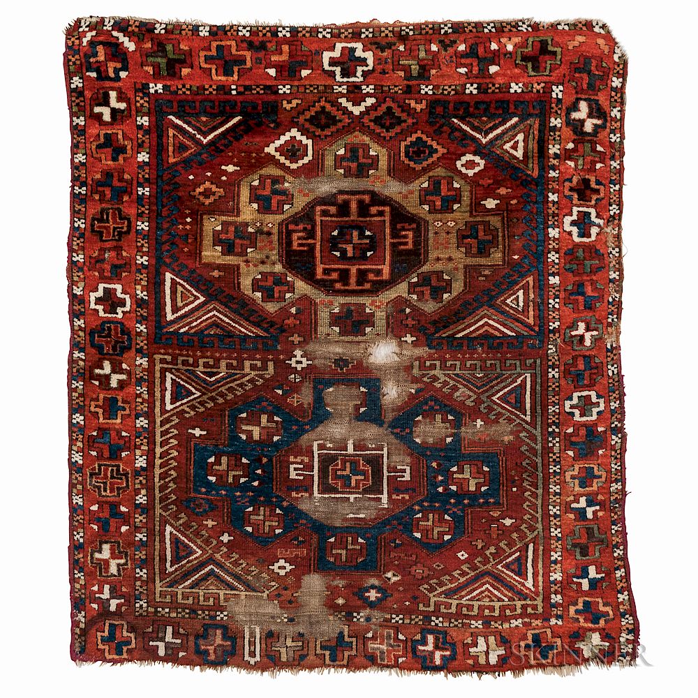 Appraisal: Karipinar Rug Karipinar Rug Central Anatolia c ft in x