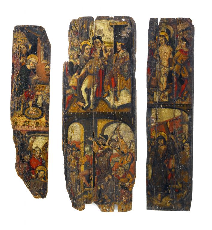 Appraisal: ENGLISH SCHOOL TH CENTURY SCENES FROM THE PASSION OF CHRIST