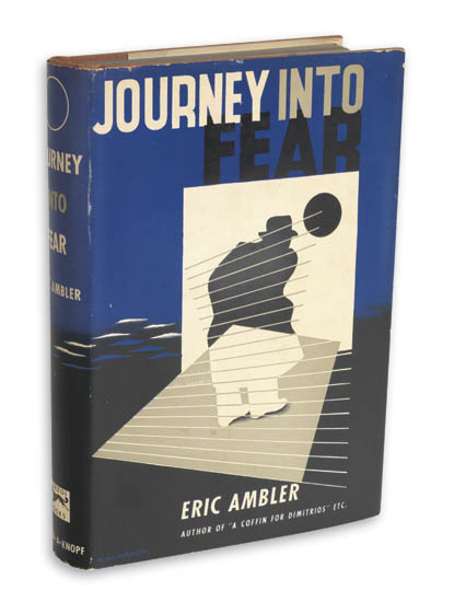 Appraisal: FIRST EDITION SIGNED AMBLER ERIC Journey Into Fear vo salmon