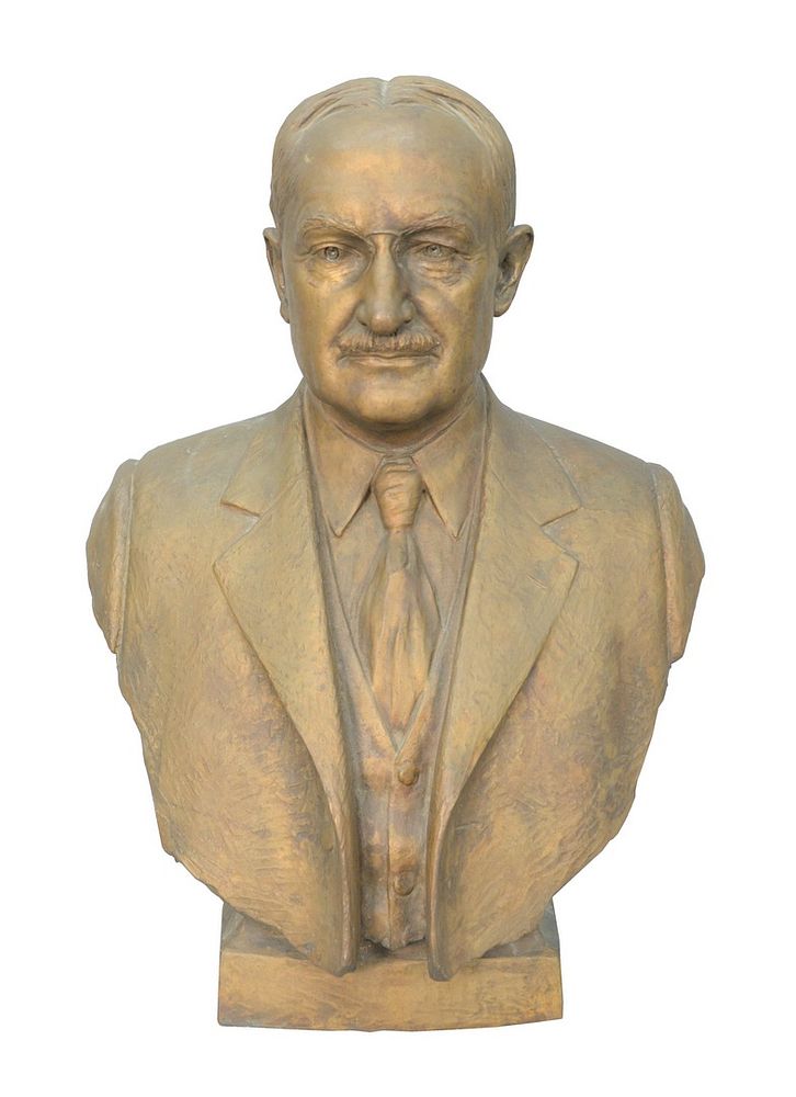 Appraisal: Bryant Percy Baker American - bust of Lee M Hurd