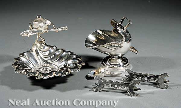 Appraisal: A Group of Victorian Silverplate Table Items late th c