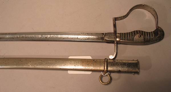 Appraisal: An Imperial German officer's saber for the Electoral Hessian Field