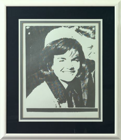 Appraisal: Andy Warhol American - Jacqueline Kennedy I Jackie I screen