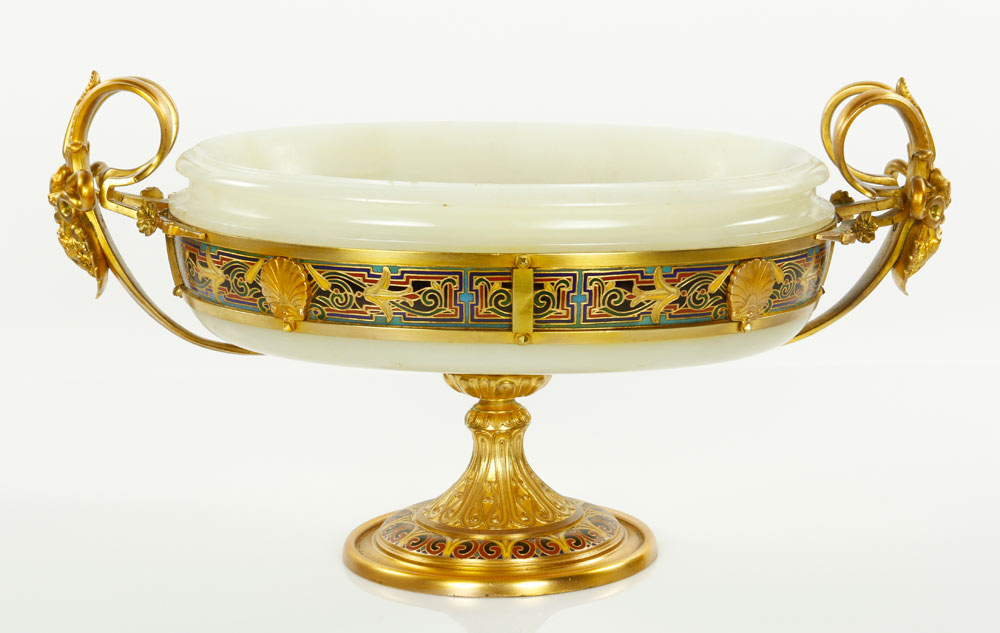 Appraisal: A - th C French Center Bowl th century French