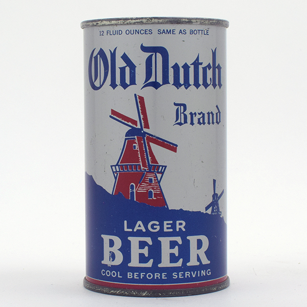 Appraisal: Old Dutch Beer Opening Instruction Flat Top - Reference USBC