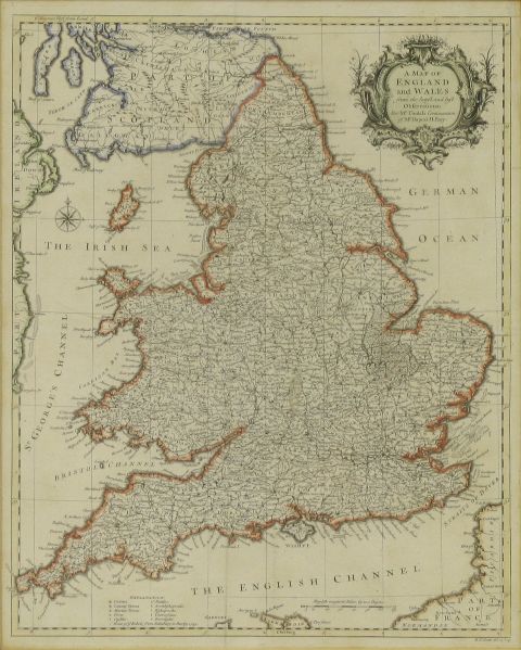 Appraisal: SEALE R W Eng A Map of England and Wales