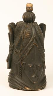 Appraisal: Hand carved sculpture from eastern Africa Hand carved wood sculpture