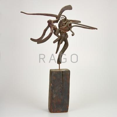 Appraisal: BERNARD BRENNER American - Sculpture USA Dance of the Astrologer