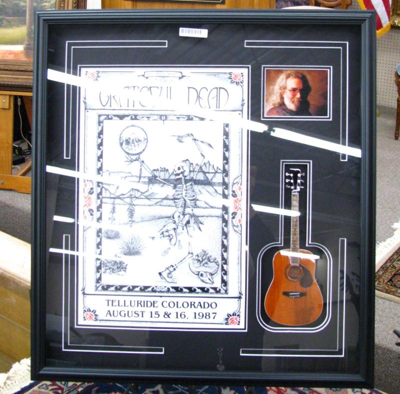 Appraisal: Grateful Dead Telluride Display framed x