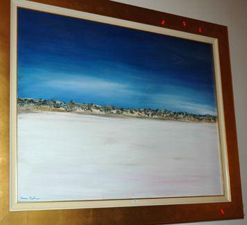 Appraisal: BRUCE BELLMAN SAND BANKS OIL ON CANVAS