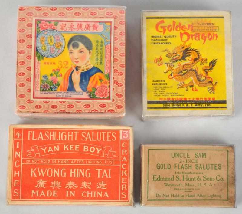 Appraisal: Lot of Firecracker Packs Includes Wong Kwong Hing Wing Maiden