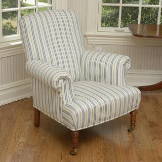 Appraisal: Ralph Lauren Home upholstered armchair Ralph Lauren Home upholstered armchair