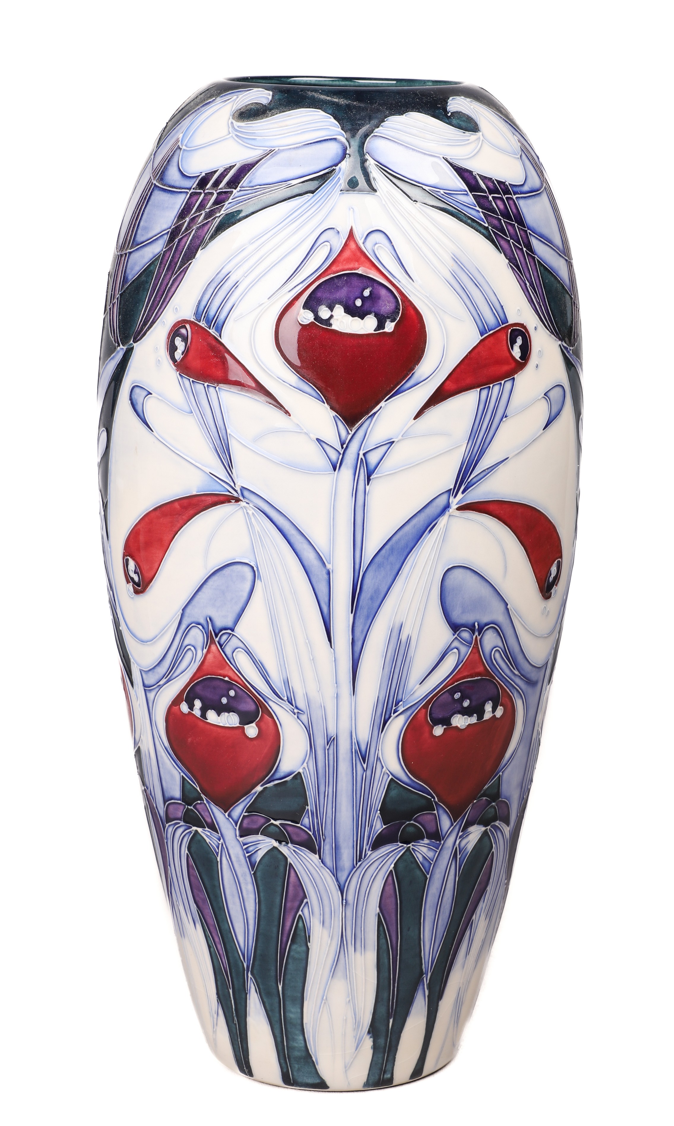 Appraisal: Moorcroft pottery Emma Bossons Spirit of Liberty vase signed -