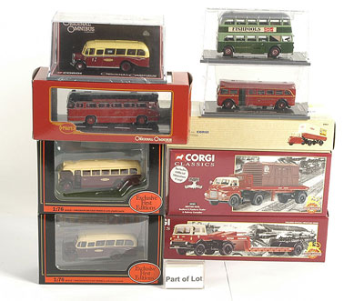 Appraisal: Corgi Classics and EFE models - lot comprises Corgi Classics