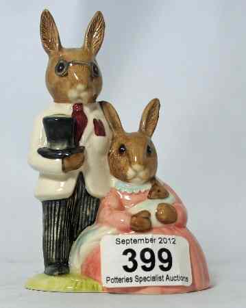 Appraisal: Royal Doulton Bunnykins figure Family Photograph DB limited edition USA