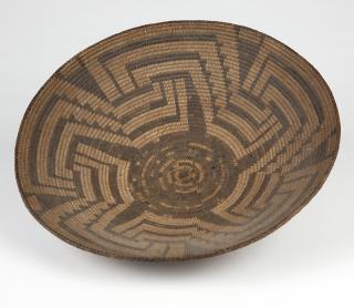 Appraisal: A large Pima gathering basket Early th century a large