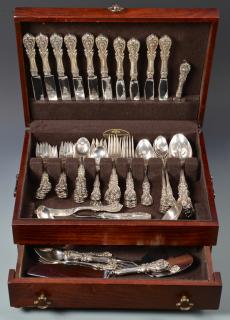 Appraisal: Reed Barton Francis I Sterling Flatware pcs Reed Barton Francis