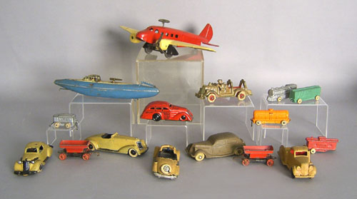 Appraisal: Group of early toys