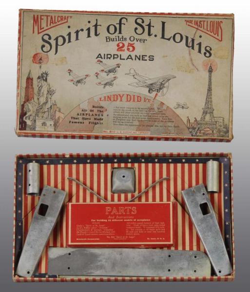 Appraisal: Metalcraft No Spirit of St Louis Set Description American Builds