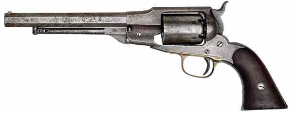 Appraisal: Remington Beals Navy Percussion Revolver cal '' octagonal barrel S