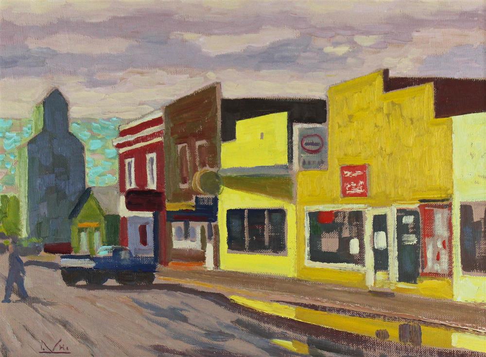 Appraisal: ILLINGWORTH HOLEY KERR CANADIAN - MAIN STREET STORES Oil on