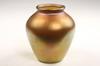 Appraisal: VASE - Classical ovoid form hand blown Favrile vase signed