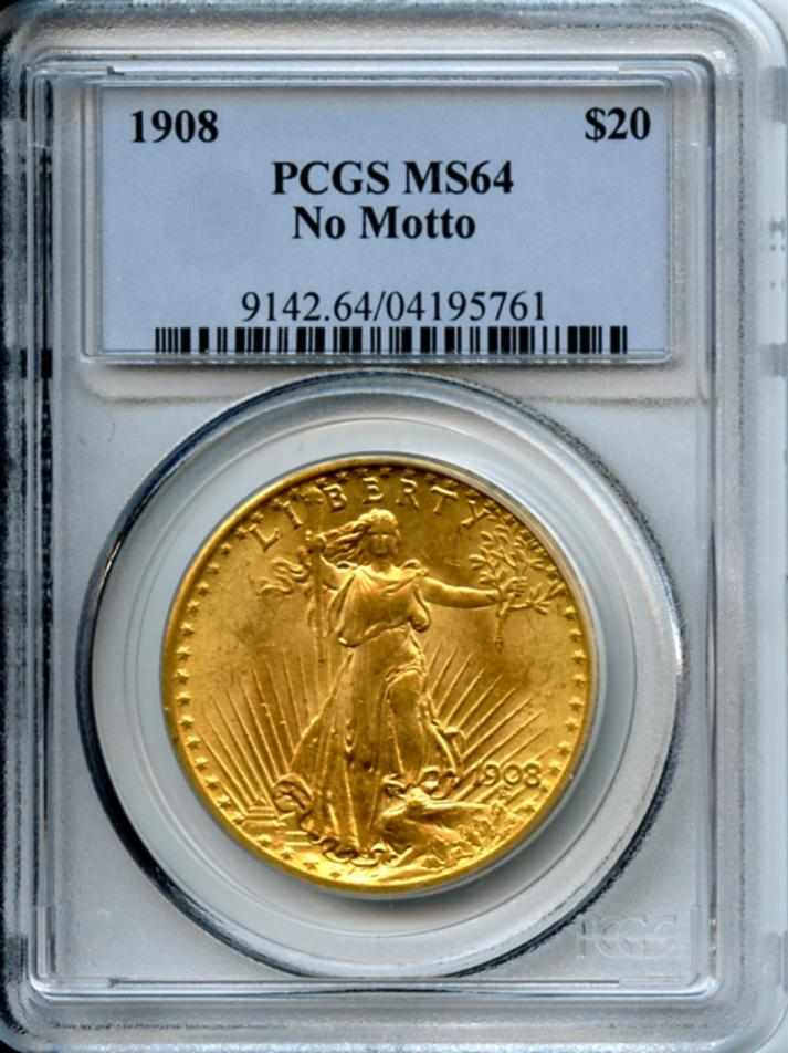 Appraisal: No Motto MS PCGS A frosty near-Gem example of this