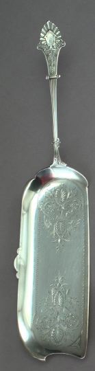 Appraisal: Gorham Sterling Silver Louis XIV Fish Slice the pattern introduced