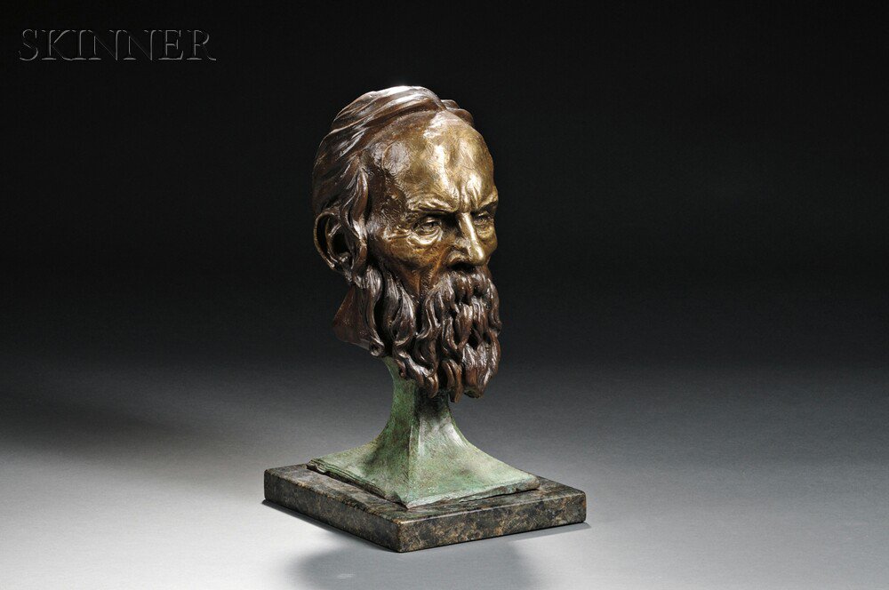 Appraisal: Franco American School th Century Head of a Bearded Man