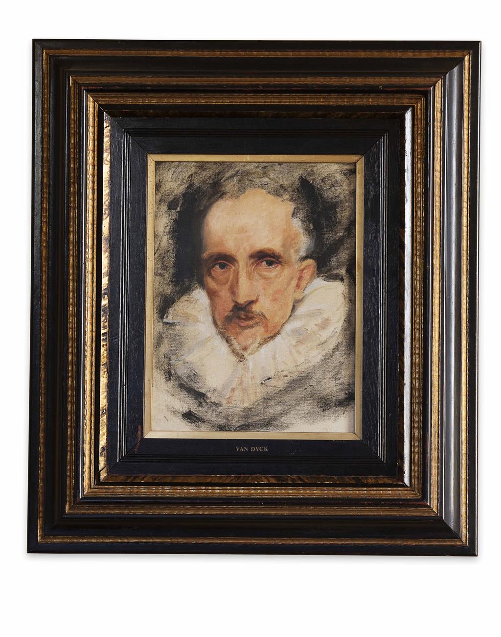 Appraisal: AFTER VAN DYCK PORTRAIT OF A MAN IN A RUFF