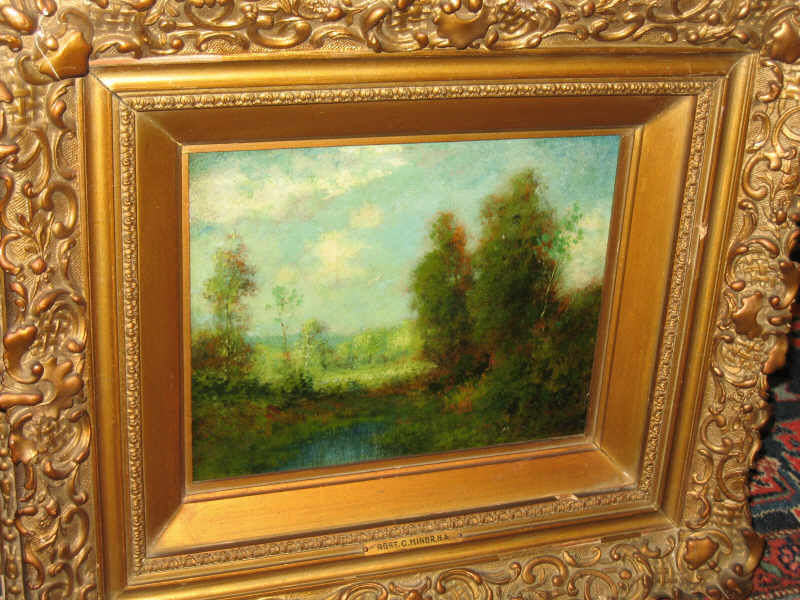 Appraisal: ROBERT CRANNELL MINOR AMERICAN - Tonalist landscape oil on board