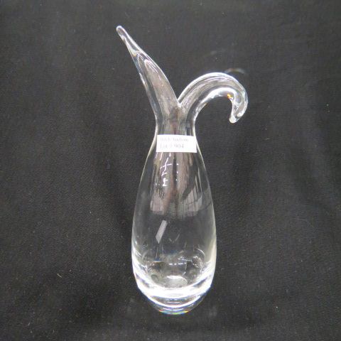 Appraisal: Steuben Crystal Vase signed excellent