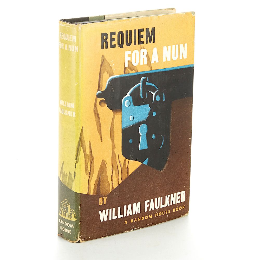 Appraisal: William Faulkner Requiem for a Nun st Edition William Faulkner