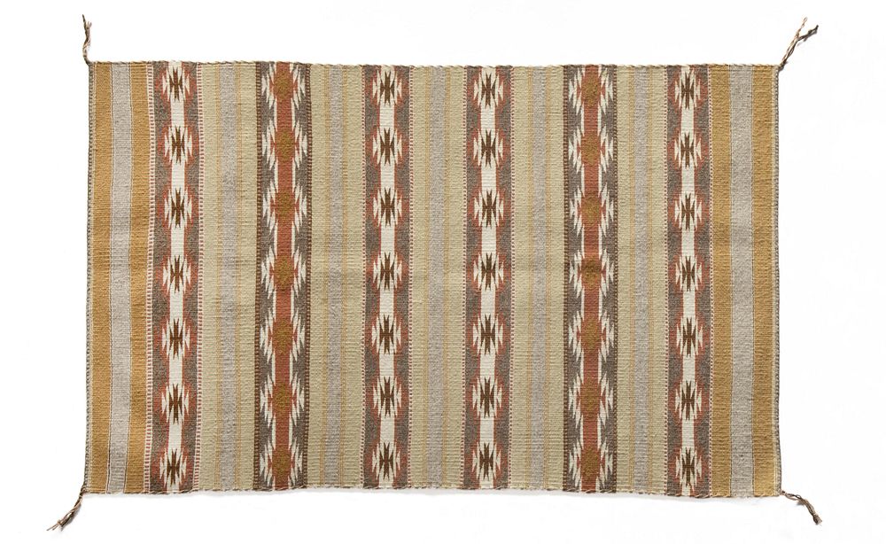 Appraisal: Navajo Chinle Wide Ruins Textile ca Navajo Chinle Wide Ruins