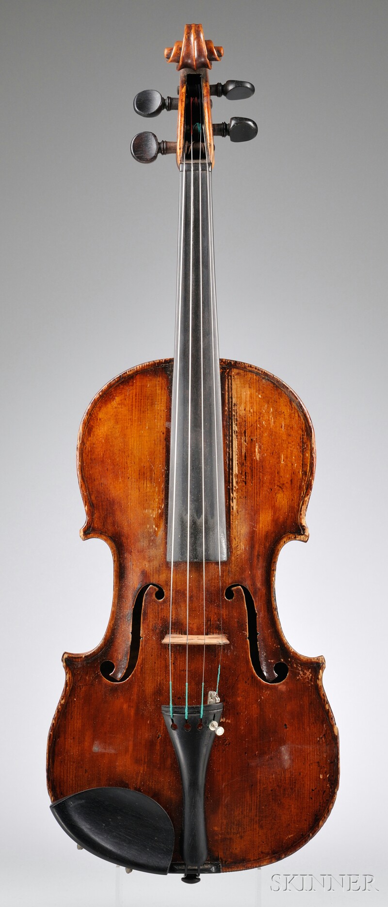 Appraisal: Violin c Possibly English labeled WM FENDT JUN LONDON length