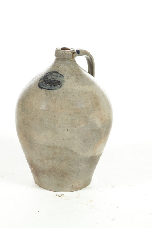 Appraisal: OHIO DRUGGIST'S STONEWARE JUG E H Merrill Middlebury Summit County