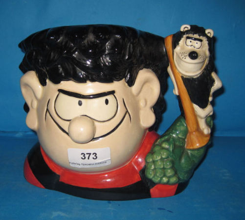 Appraisal: Royal Doulton Large Character Jug Dennis Gnasher D