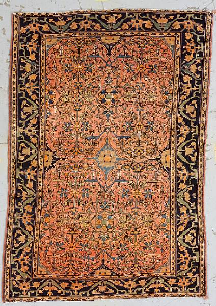 Appraisal: A Fereghan Sarouk rug size approximately ft in x ft