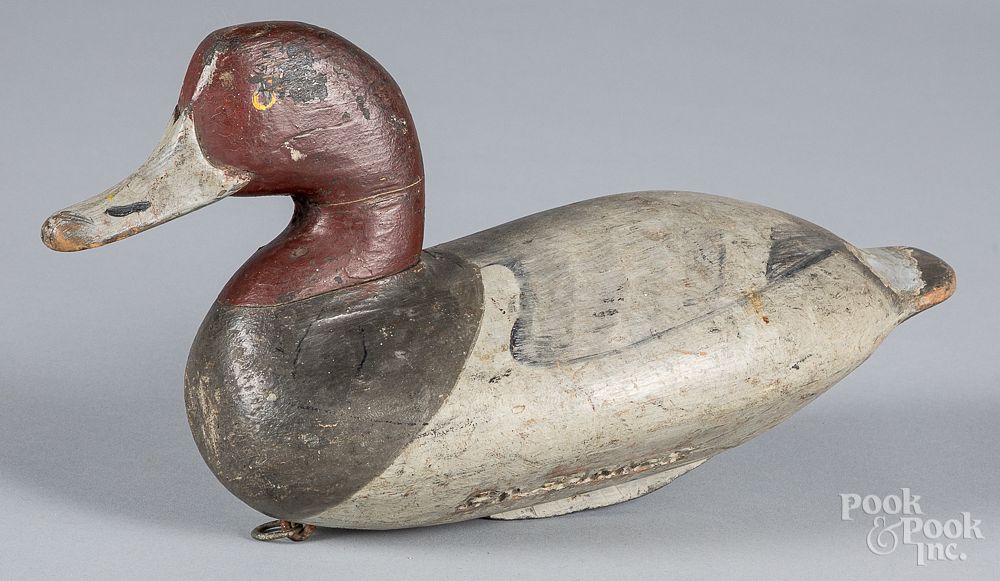 Appraisal: Susquehanna River duck decoy Susquehanna River duck decoy probably Bill