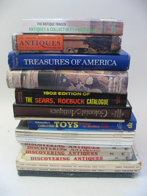 Appraisal: Box Lot of Books on Antiques to Include The Connoisseur