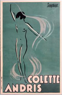 Appraisal: PIERRE THIRIOT COLOR POSTER C PIERRE THIRIOT FRENCH - COLOR